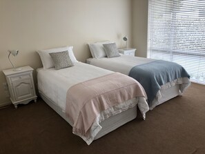 2 bedrooms, iron/ironing board, travel crib, free WiFi
