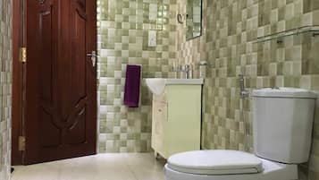 Shower, towels