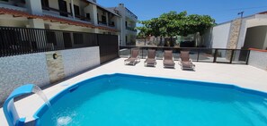 Pool - Apartment in gated community with pool.  (Itapoá)