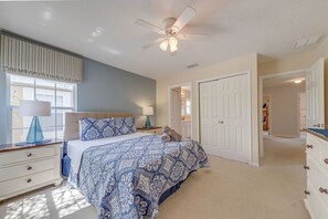 4 bedrooms, iron/ironing board, travel cot, free WiFi