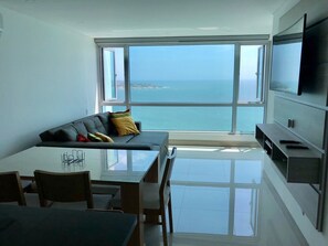 Family Apartment, Multiple Beds, Accessible | Living area - Apartamentos Cartagena 01 (Cartagena)