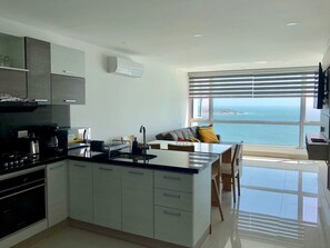 Apartamento família, várias camas, acessível | Wi-Fi de cortesia, roupa de cama