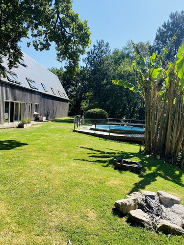 Gîte grande capacité, proximité  Thalasso, port Rhu! 