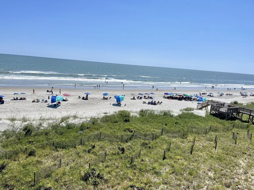Sunrise Coffee At The Beach