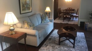 Smart TV, fireplace - Carmel Road / Ballantyne  / South Charlotte Area Cape Cod  Home (Charlotte)