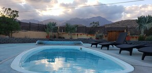 Pool - Studio with private back yard, surrounded by desert. (Borrego Springs)