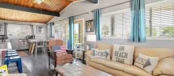 SEA ISLE West Beach Familie Beach House-3 miles til San Luis Pass-CHECK VIDEO