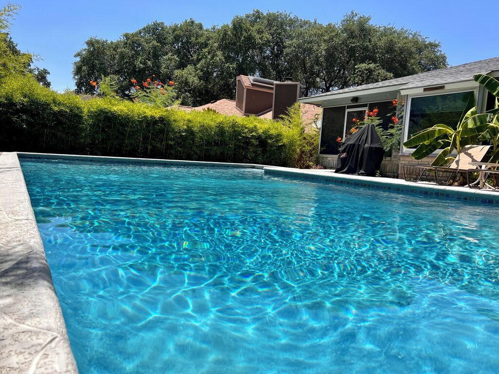 Alberca al aire libre 