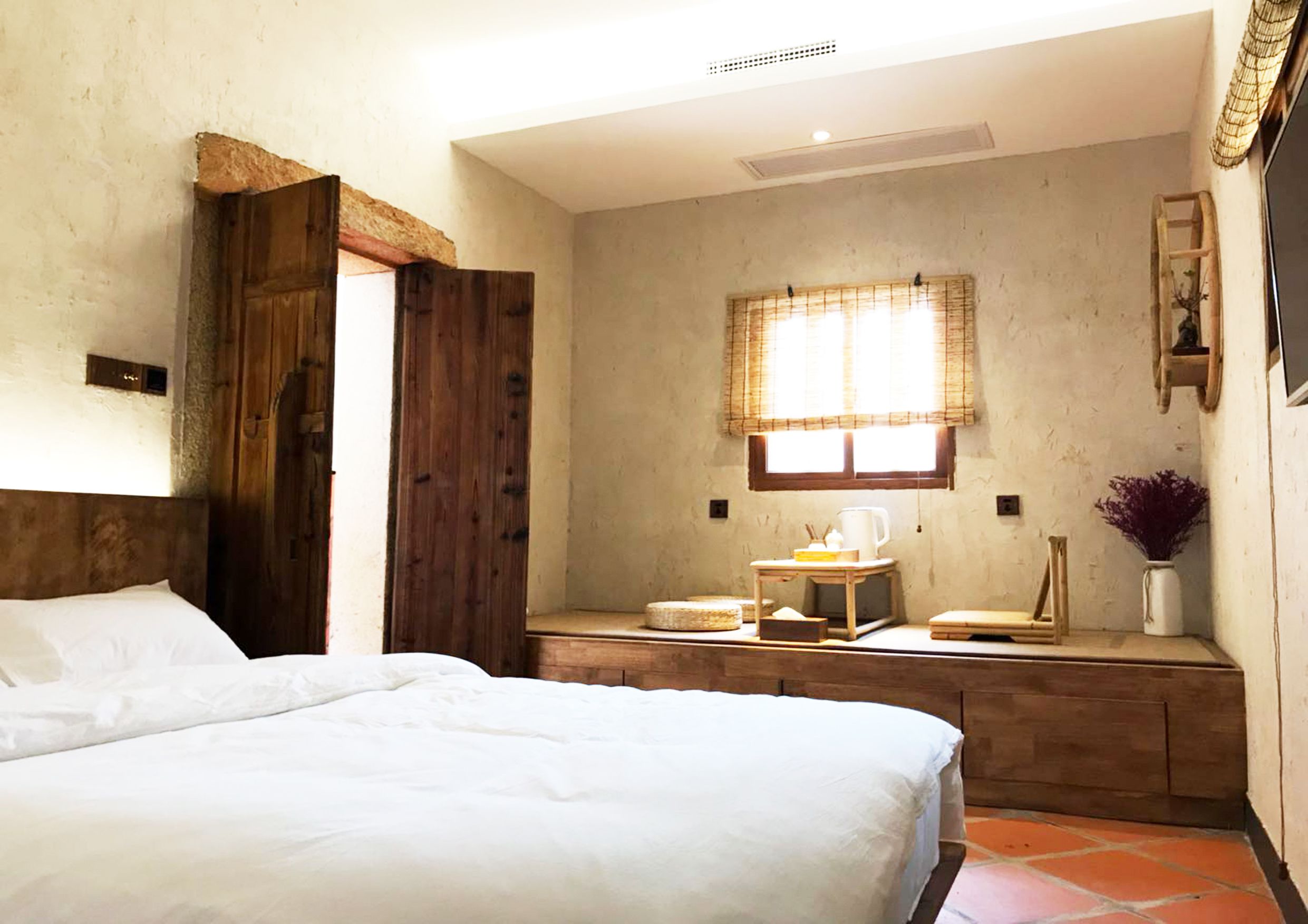 Elite appartement, 1 queensize bed, toegankelijk voor mindervaliden, niet-roken | Luxe beddengoed, donzen dekbedden, bedden met traagschuimmatras