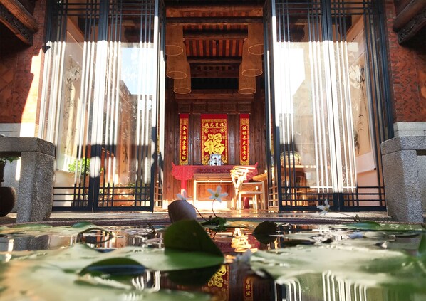 Interior detail - Kinmen redbrick houses across Hope (Xiamen)