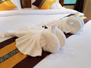 Deluxe Room | 1 bedroom, in-room safe, individually decorated, individually furnished