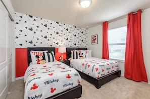 Family Villa, Multiple Bedrooms, Garden Area | Children’s theme room
