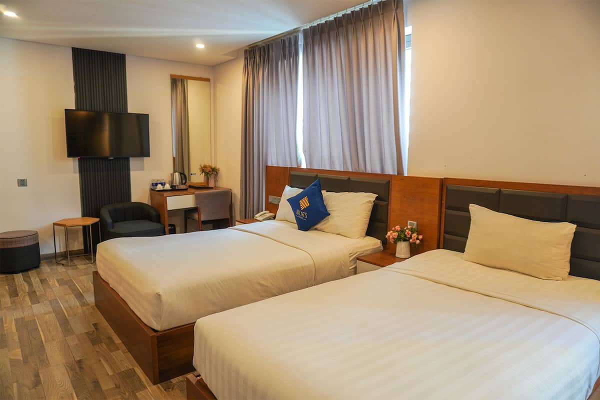 Family Room, Multiple Beds, City View | City view