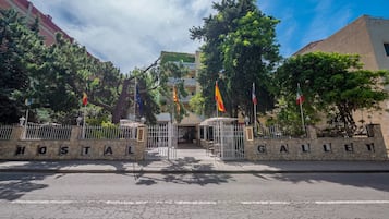 Entrée de l’hébergement