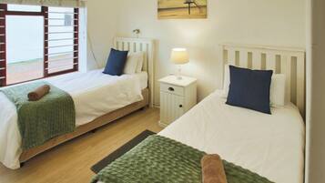 2 bedrooms, premium bedding, individually decorated