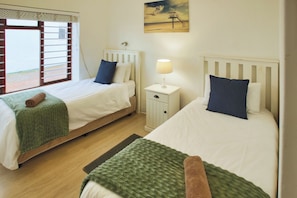 2 bedrooms, premium bedding, individually decorated