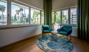 Suite | 1 chambre, minibar, coffre-fort pour ordinateur portable, bureau