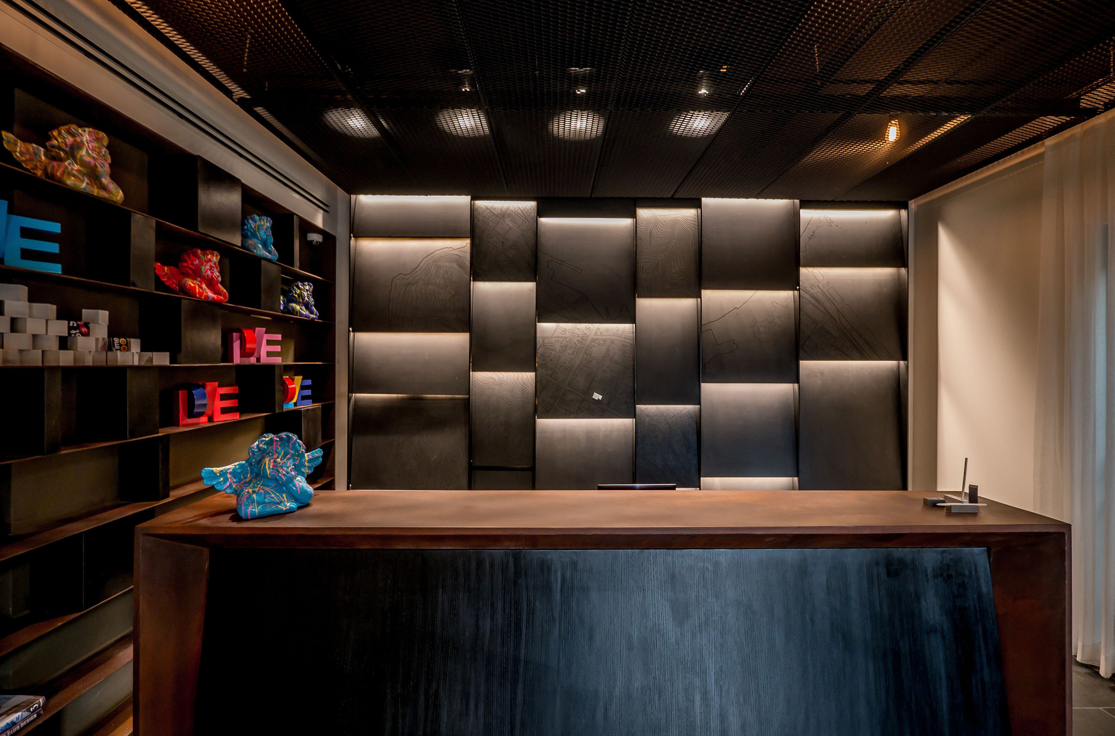 check-in/check-out kiosk