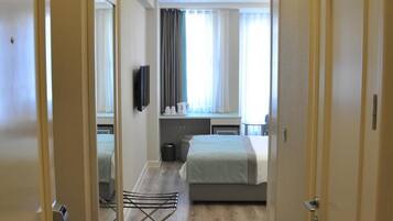 Bettwäsche aus ägyptischer Baumwolle, hochwertige Bettwaren, Zimmersafe