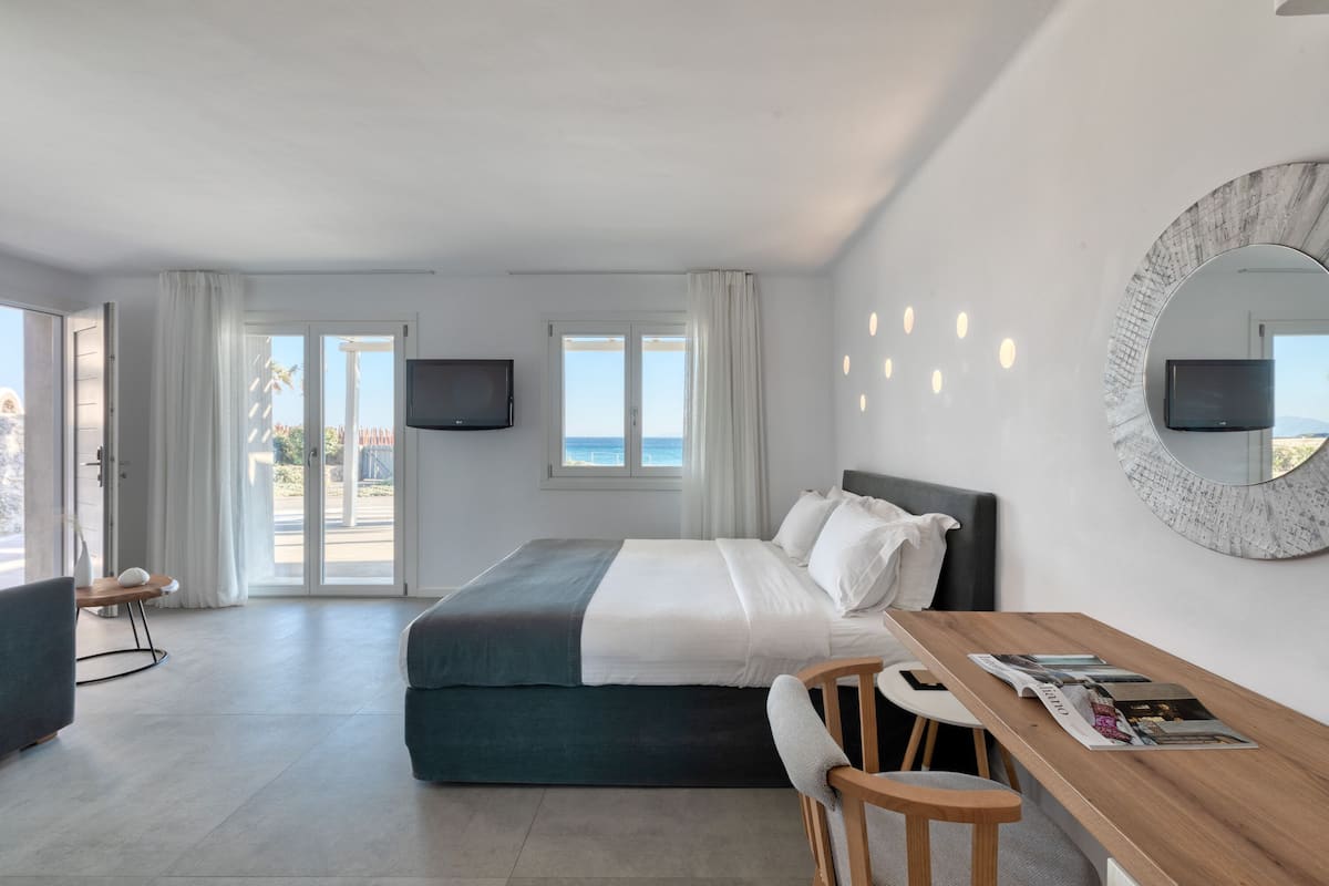 family suite, sea view | view from room