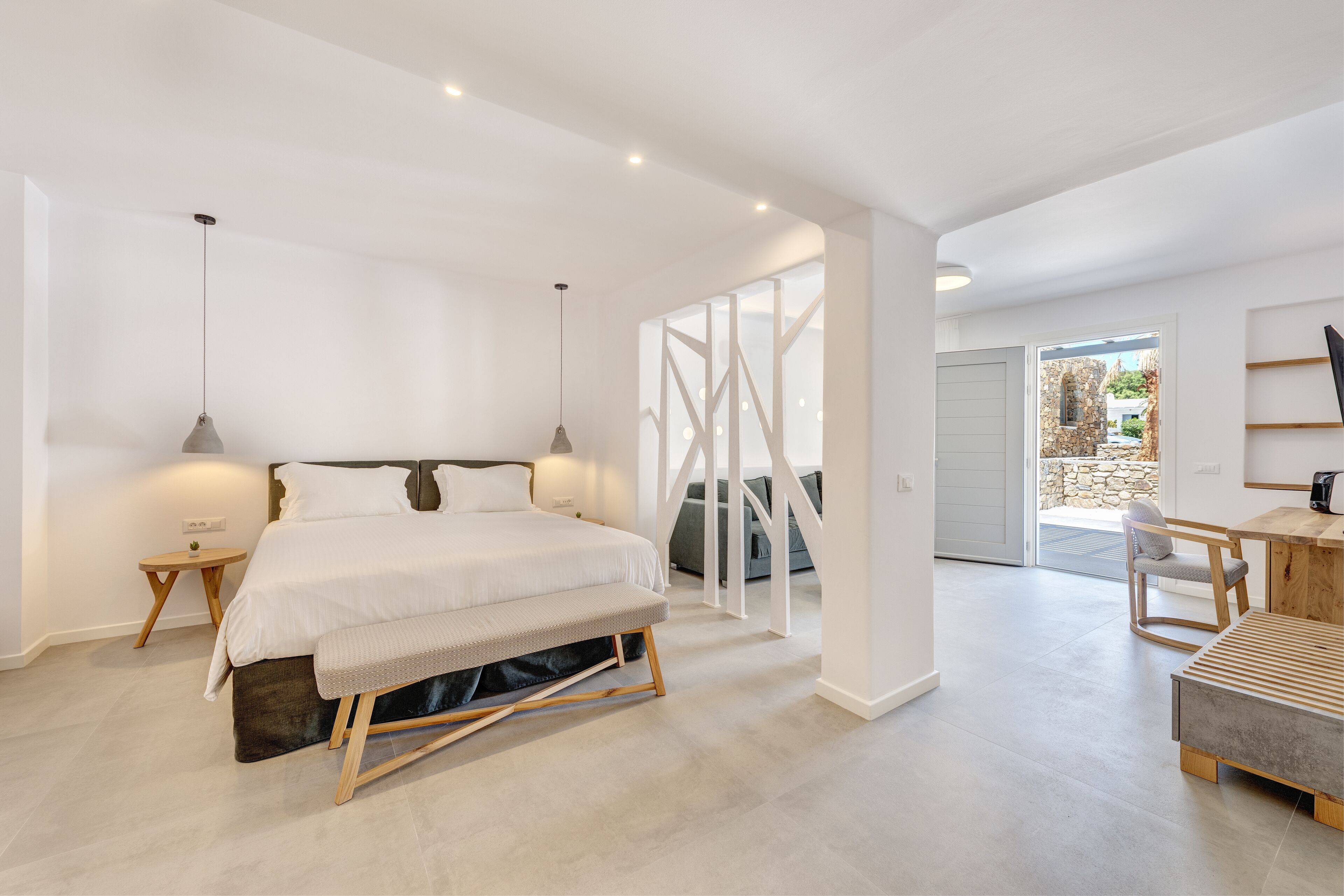 superior junior suite | 2 bedrooms, premium bedding, down duvets, minibar