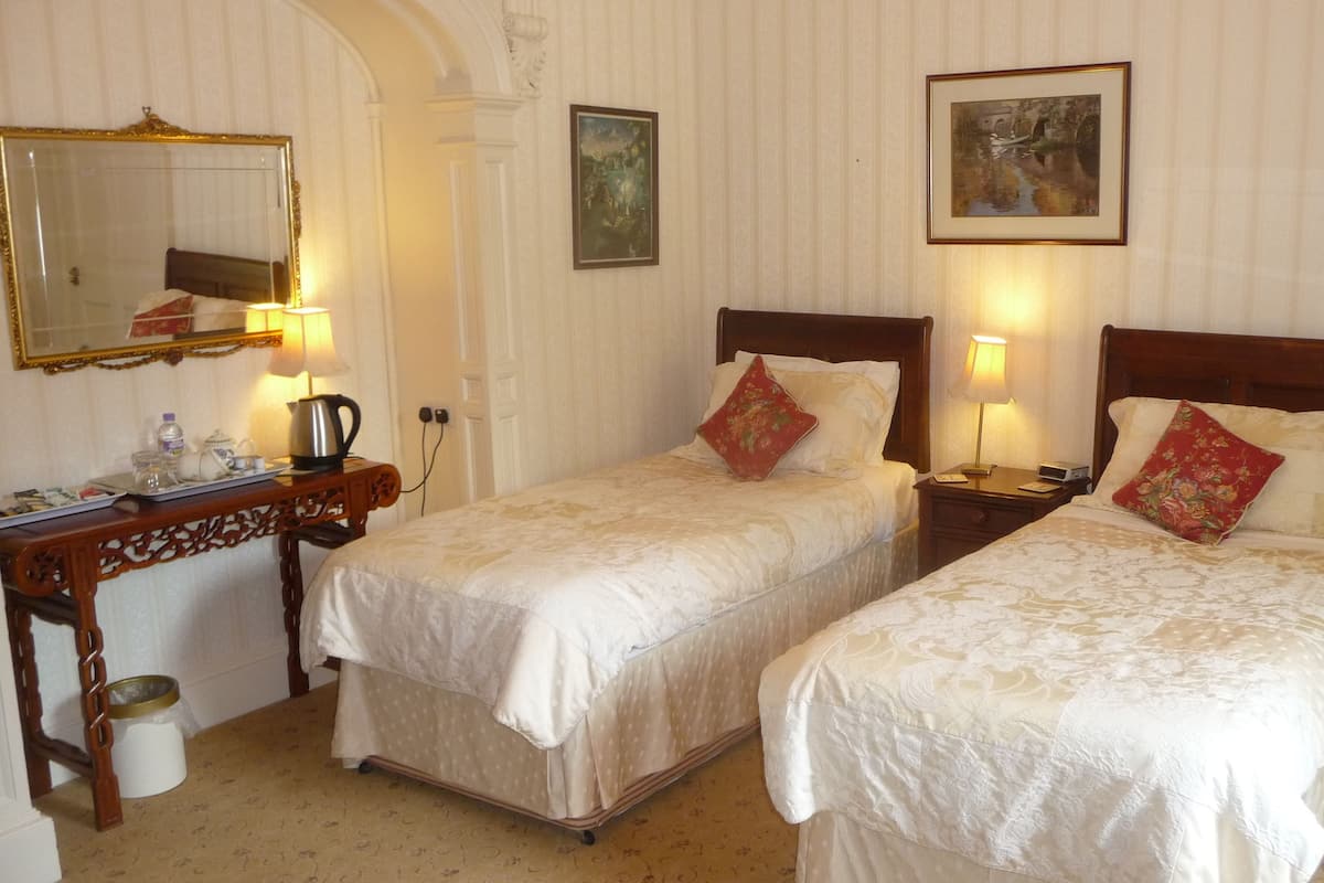 Twin Room, Accessible, Ground Floor (Room 1) | WiFi (free), bed sheets