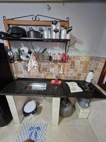 Family Apartment, Multiple Beds, Kitchenette | Private kitchen | Fridge, microwave, stovetop, toaster