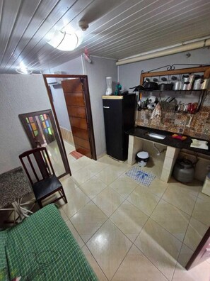 Family Apartment, Multiple Beds, Kitchenette | Private kitchen | Fridge, microwave, stovetop, toaster - FURNISHED ON THE BEACH IN SALVADOR WITH AIR CONDITIONING (Salvador)