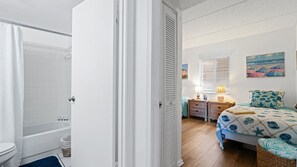 Hair dryer, towels, soap, shampoo - Poolside St. Augustine Condo  Walk to Beach, Sleeps 4 (St. Augustine)