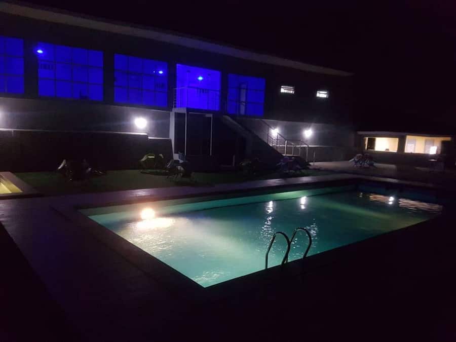 Front of property – evening/night