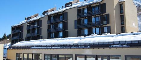 Façade de l’hébergement