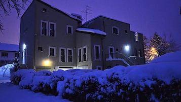 Front of property – evening/night