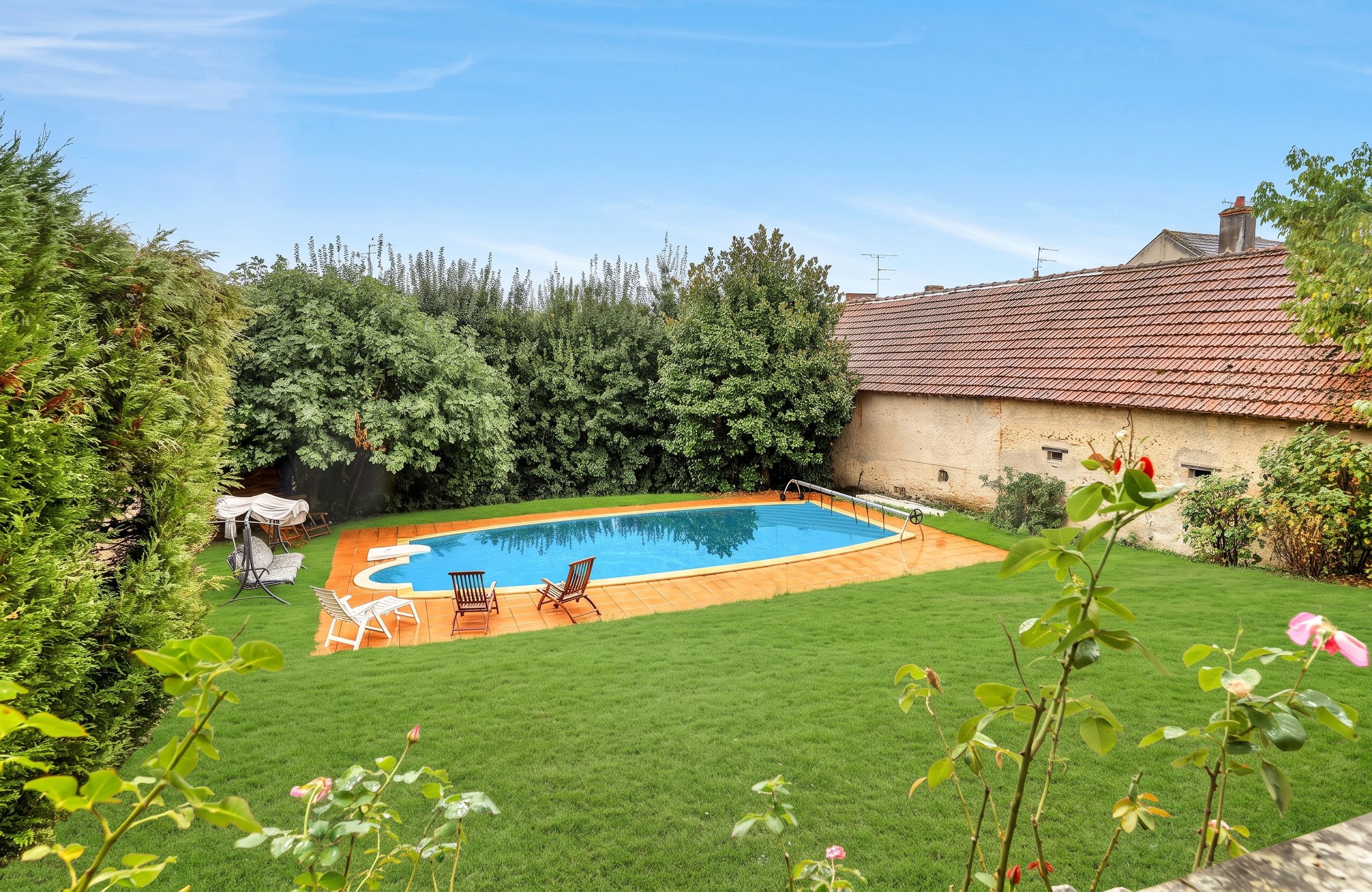 Swimming pool view