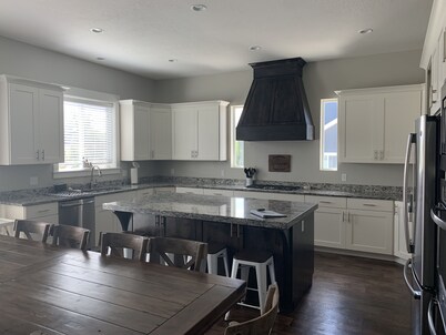 Large 3700 square foot home! 4 bedrooms, 3.5 bathrooms with large kitchen