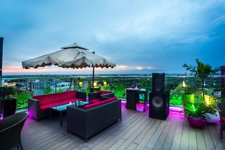 Dinner served, local and international cuisine