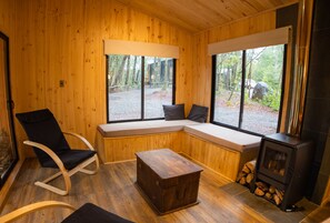 Interior detail - La Escondida Pucón (Villarrica)