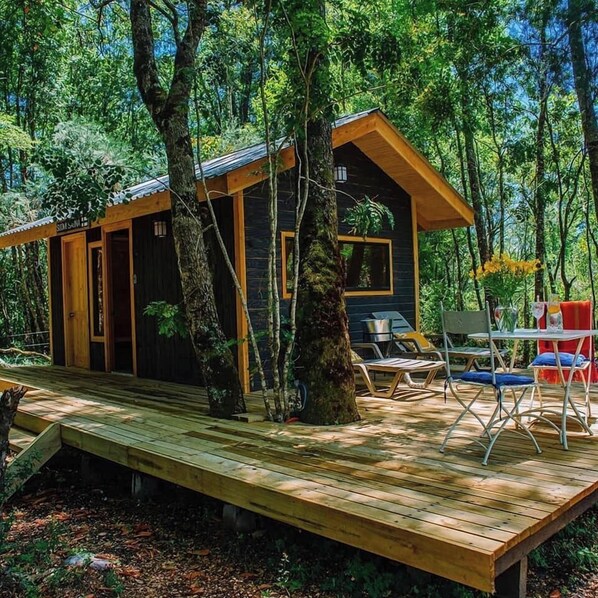 Terrace/patio - La Escondida Pucón (Villarrica)