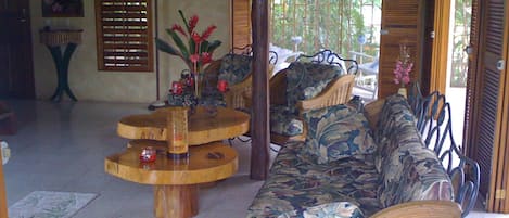 Sala de estar en el lobby