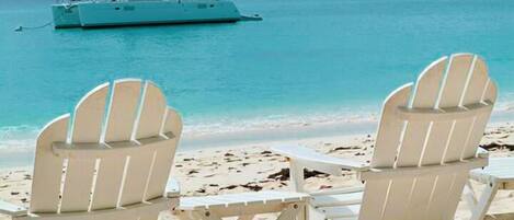 Am Strand, Strandtücher