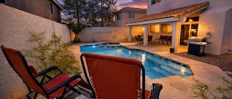 Außenpool, beheizter Pool