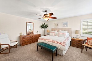 2 slaapkamers, een kluis op de kamer, een strijkplank/strijkijzer