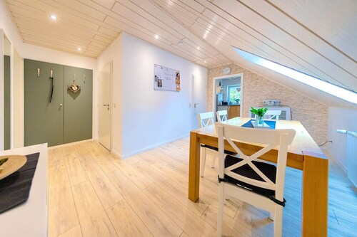 Familienfreundliche Fewo Nähe Uelzen, ruhig mit Terrasse, WLAN, bis 5 Pers