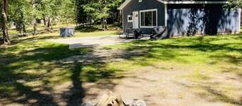 The Industrial Suite 2 Bed 1 Bath Cabin Near Trails and Big Manistee River!