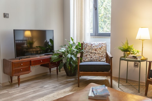 City Apartment | Living area | LCD TV