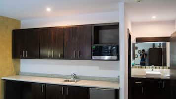 Refrigerador y microondas