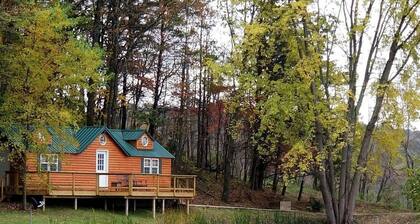 Hocking Hills-Dog friendly cabin with private pond .. adults 18 and older