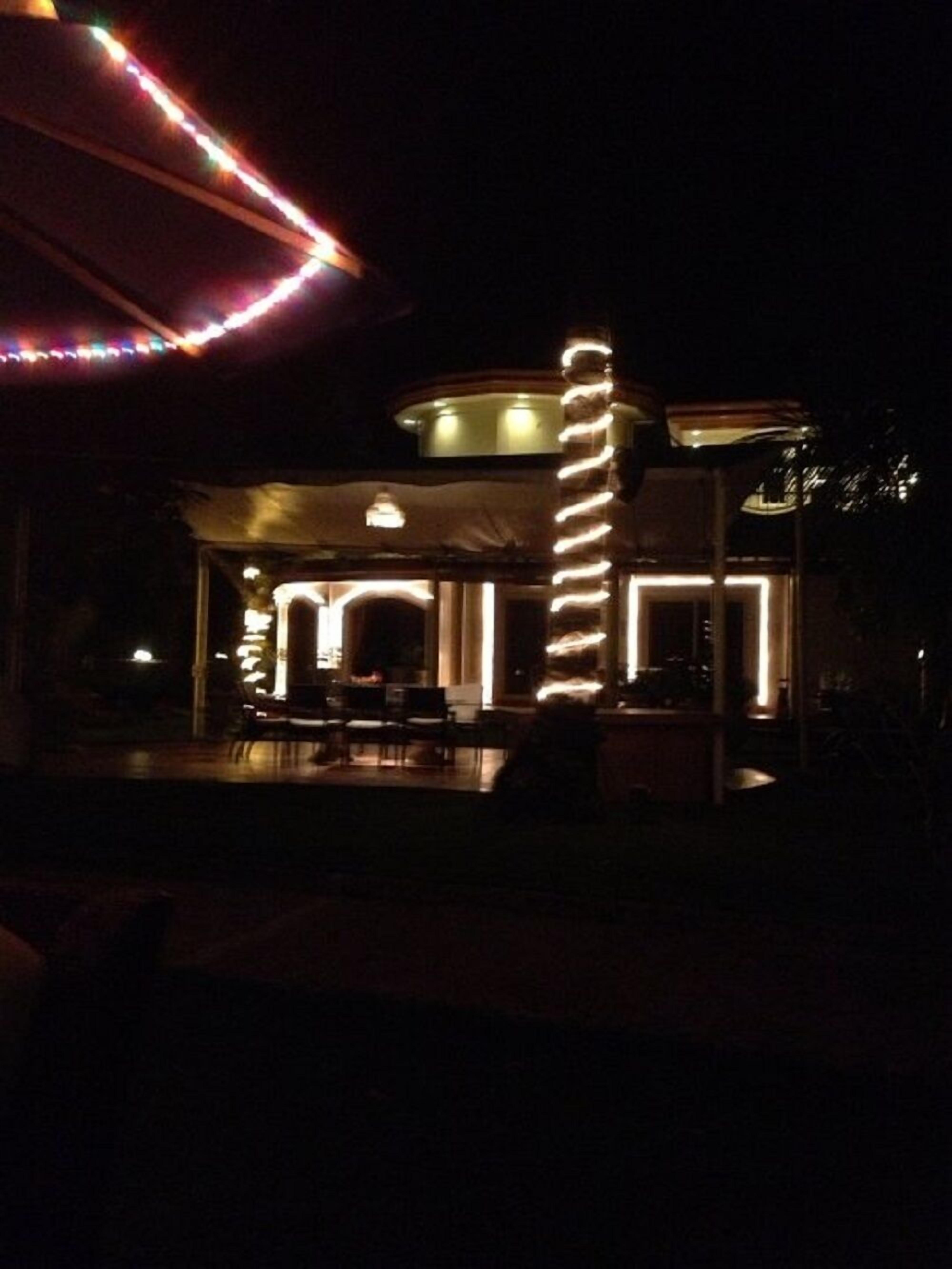 Front of property - evening/night