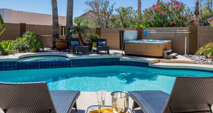 **Gorgeous Retreat in the Desert** Newly remodeled 4 BR Home with pool & hot tub