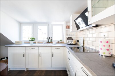 Apartment MILO: 3 room attic apartment, air-conditioned and close to the city