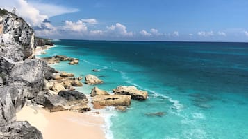 Accommodatie ligt op het strand